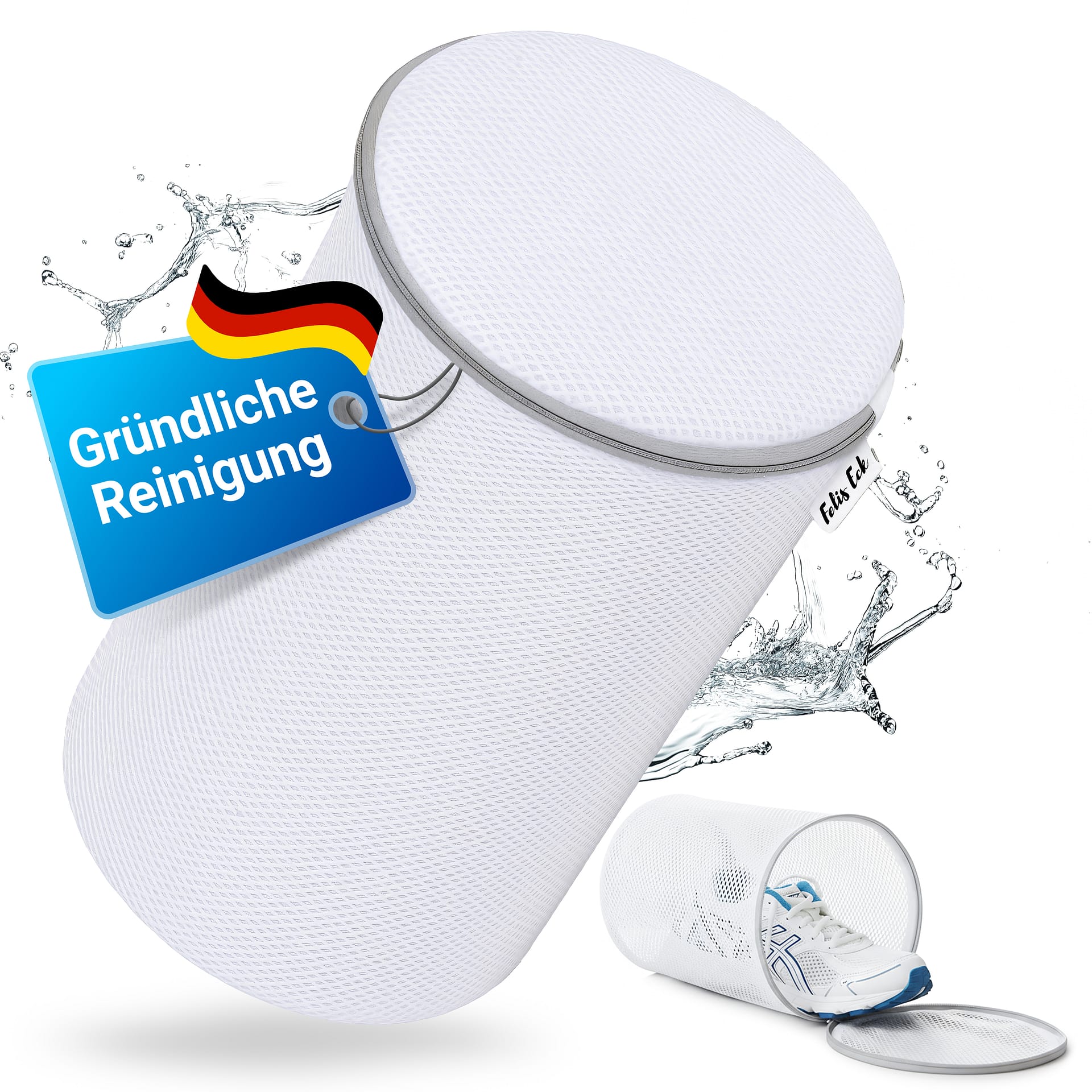 Felis Eck Schuhwaschbeutel – 2er Pack
